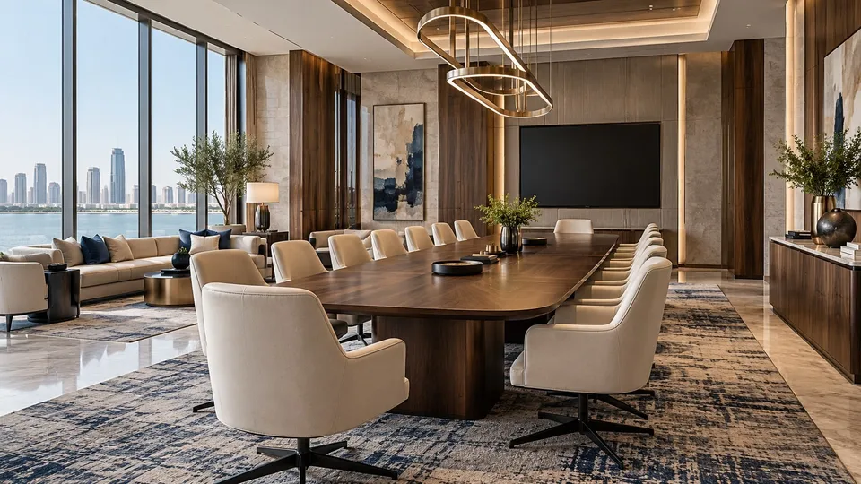 Hotel meeting room